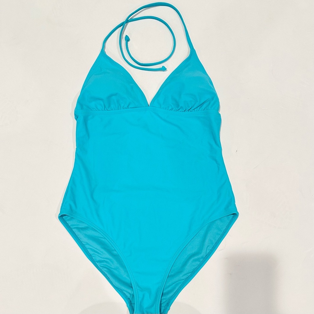 Old Navy One Piece Halter Top Swim Suit Large